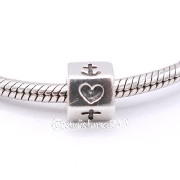 Authentic PANDORA Faith Hope and Love Charm - 790119 - Picture 3 of 12